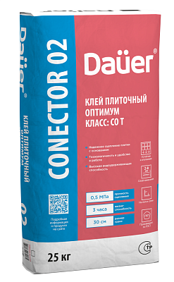 CONECTOR® HOME 02 Клей плиточный Оптимум