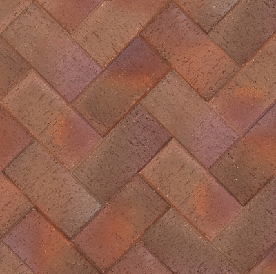 Тротуарный клинкер Милан бордо классик Тротуарный клинкер Милан бордо классик